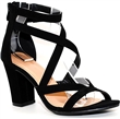 Women's Chunky Heel Ankle Strap Sandals